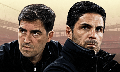 Andoni Iraola, Mikel Arteta, Arsenal