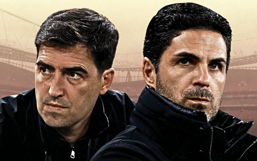Andoni Iraola, Mikel Arteta, Arsenal