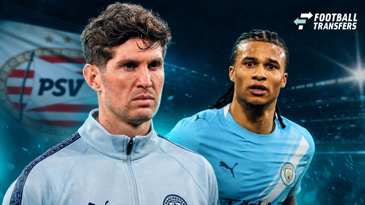 John Stones, Nathan Aké, PSV
