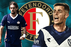 Gómez, Gasiorowski, Feyenoord