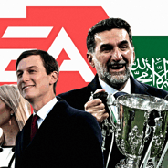 Ivanka Trump, Jared Kushner, Yasir Al-Rumayyan, EA