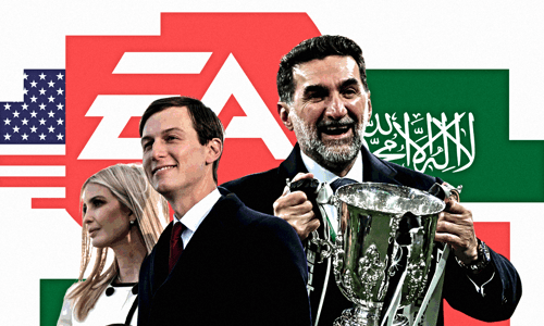 Ivanka Trump, Jared Kushner, Yasir Al-Rumayyan, EA