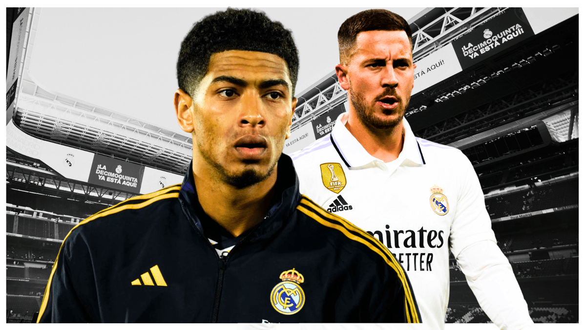 Jude Bellingham, Eden Hazard, Real Madrid