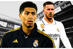 Jude Bellingham, Eden Hazard, Real Madrid