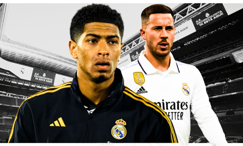 Jude Bellingham, Eden Hazard, Real Madrid