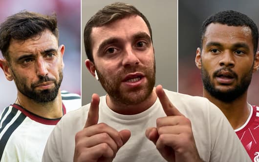 Fabrizio Romano, Bruno Fernandes, Cody Gakpo