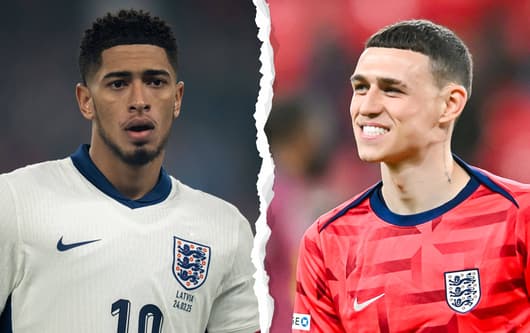 Jude Bellingham, Phil Foden, England