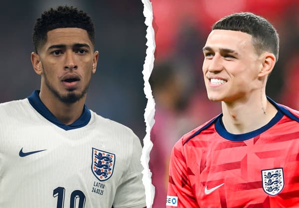 Jude Bellingham, Phil Foden, England