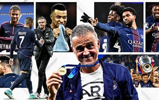 PSG transition, Kylian Mbappe, Neymar, Lionel Messi, Luis Enrique