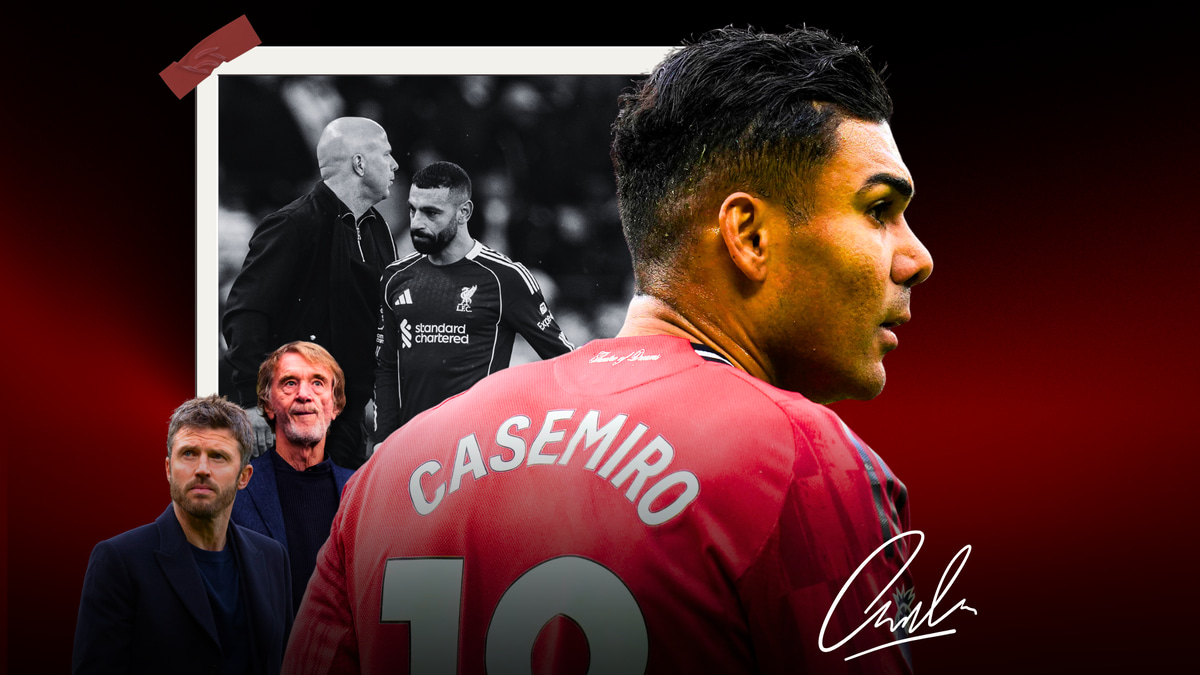 Casemiro, Mohamed Salah, Man Utd, Liverpool