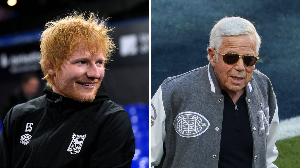 Ed Sheeran, Robert Kraft