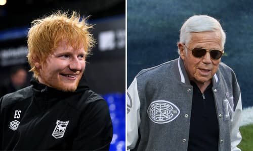 Ed Sheeran, Robert Kraft
