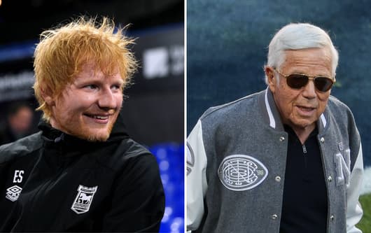 Ed Sheeran, Robert Kraft