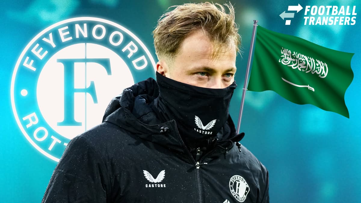 Casper Tengstedt, Feyenoord, Saoedische vlag
