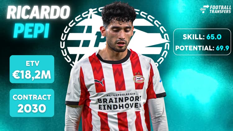 Ricardo Pepi bij PSV