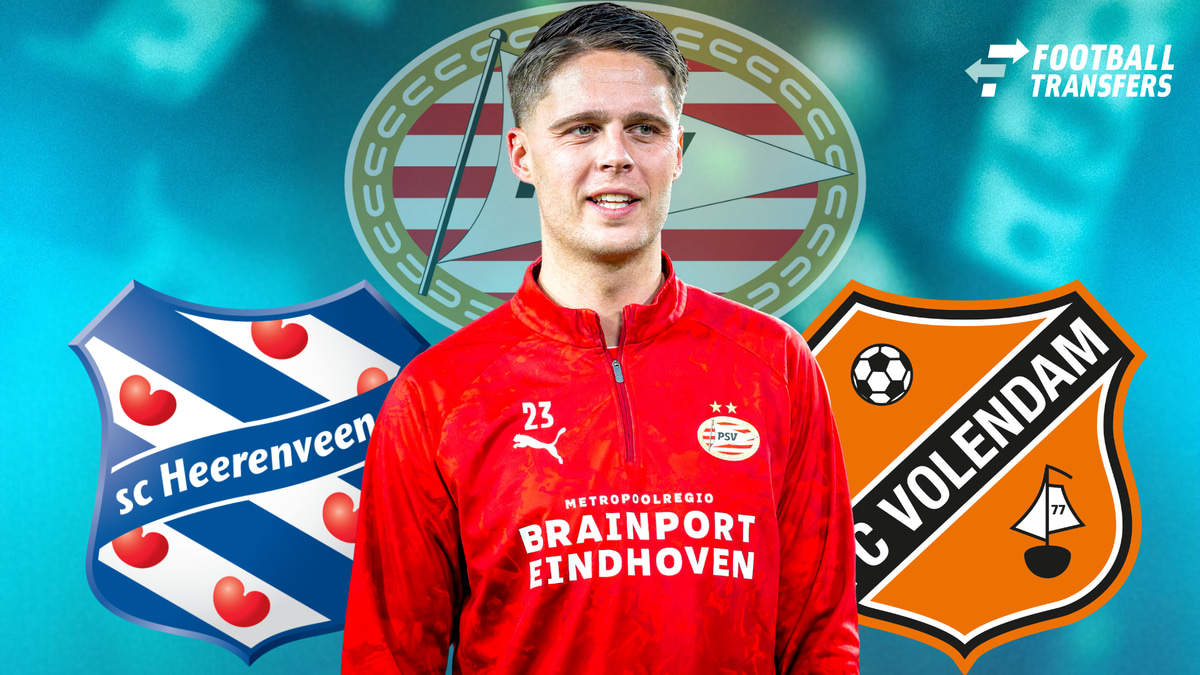 Joey Veerman, PSV, FC Volendam, SC Heerenveen