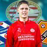 Joey Veerman, PSV, FC Volendam, SC Heerenveen