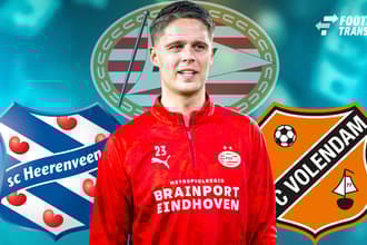Joey Veerman, PSV, FC Volendam, SC Heerenveen