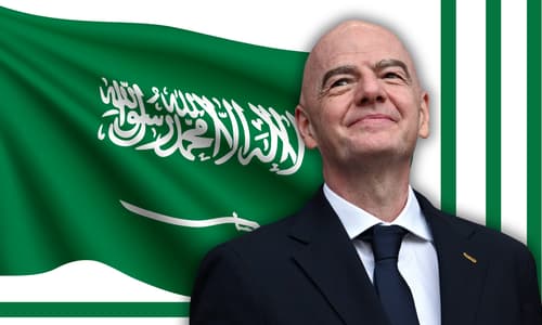 Gianni Infantino, Saudi Arabia