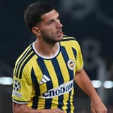 ISTANBUL, TURKIYE - OCTOBER 20: Oguz Aydin of Fenerbahce SK celebrates after scoring the first goal of his team during the UEFA Champions League 2026 27 third week match between Fenerbahce SK and Slavia Prag at Fenerbahce Chobani Stadiumi on Octuber...