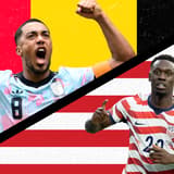 Youri Tielemans, Folarin Balogun, USA vs Belgium