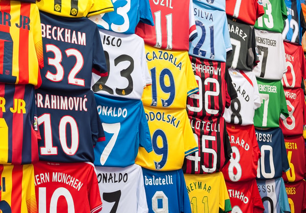 Fake football kits