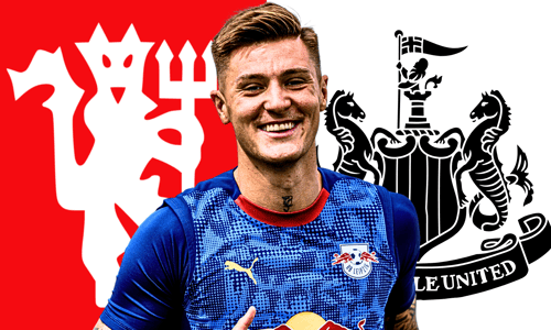 Benjamin Sesko, Man Utd, Newcastle
