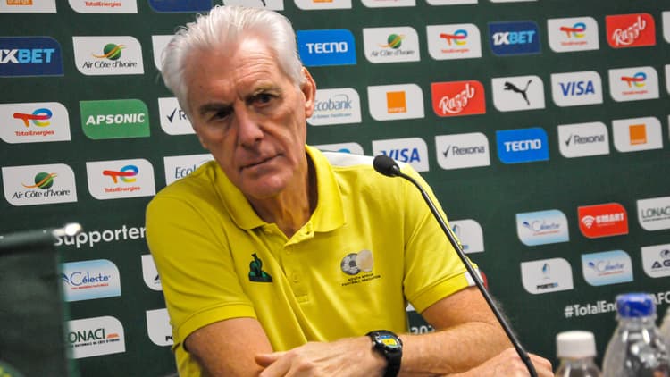 South Africa coach Hugo Broos