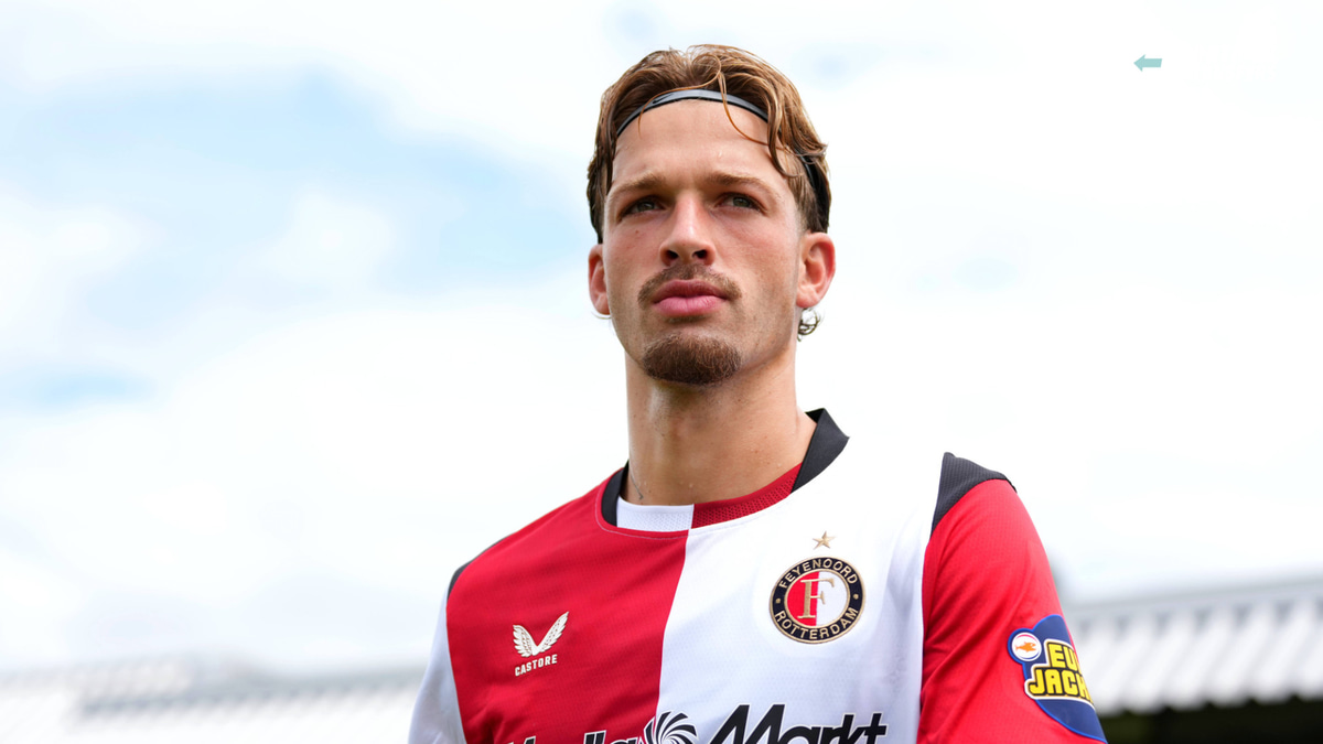 Club Friendly: FC Dordrecht v Feyenoord Rotterdam Dordrecht - Luciano Valente of Feyenoord Rotterdam before the first friendly of the 2026 2027 season. The match is set between FC Dordrecht and Feyenoord Rotterdam at M-Scores Stadion on 4 July 2026 ...