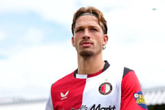Club Friendly: FC Dordrecht v Feyenoord Rotterdam Dordrecht - Luciano Valente of Feyenoord Rotterdam before the first friendly of the 2026 2027 season. The match is set between FC Dordrecht and Feyenoord Rotterdam at M-Scores Stadion on 4 July 2026 ...