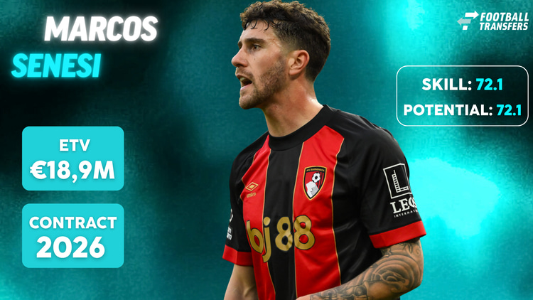 Marcos Senesi bij  AFC Bournemouth