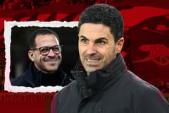 Mikel Arteta, Liam Rosenior, Arsenal