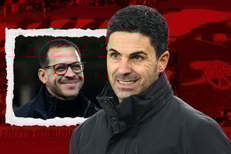 Mikel Arteta, Liam Rosenior, Arsenal