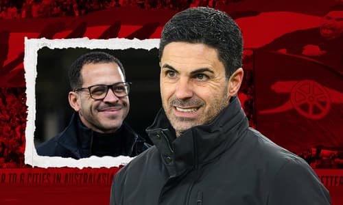 Mikel Arteta, Liam Rosenior, Arsenal