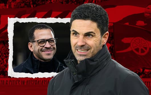 Mikel Arteta, Liam Rosenior, Arsenal