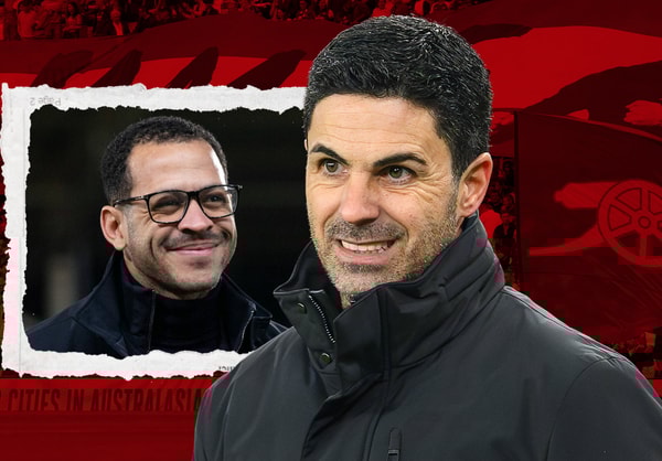 Mikel Arteta, Liam Rosenior, Arsenal