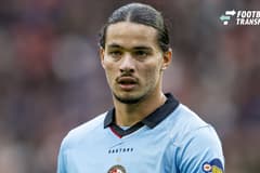 EINDHOVEN: Feyenoord forward Anis Hadj Moussa during the Vriendenloterij Eredivisie match between PSV and Feyenoord at Philips Stadion on October 25, 2026, in Eindhoven, the Netherlands. Photo by DeFodi Images