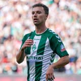 Youri Regeer, Werder Bremen, 44, single shot, portrait, facial expression, emotion, facial gestures, German soccer, Bundesliga, 2026–27 season, Matchday 2, September 5, 2026, Werder Bremen vs. RB Leipzig, Weserstadion, Bremen Copyright: xLeonxFrickx