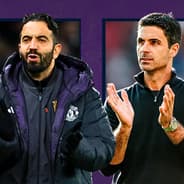 Ruben Amorim, Mikel Arteta, Man Utd, Arsenal