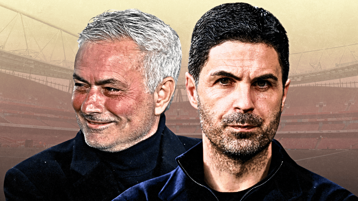 Jose Mourinho, Mikel Arteta, Arsenal