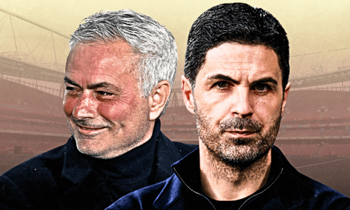 Jose Mourinho, Mikel Arteta, Arsenal
