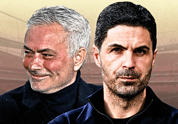 Jose Mourinho, Mikel Arteta, Arsenal