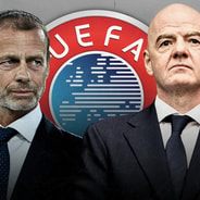 Aleksander Ceferin, Gianni Infantino, UEFA