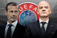 Aleksander Ceferin, Gianni Infantino, UEFA