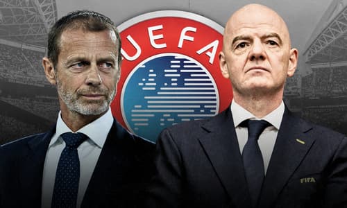 Aleksander Ceferin, Gianni Infantino, UEFA