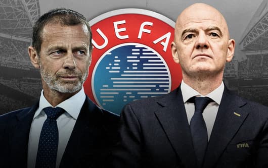 Aleksander Ceferin, Gianni Infantino, UEFA