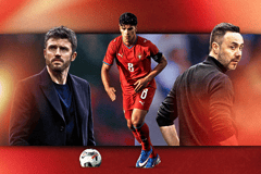 Michael Carrick, Mateus Fernandes, Roberto de Zerbi