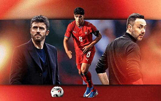 Michael Carrick, Mateus Fernandes, Roberto de Zerbi