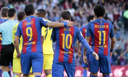 Lionel Messi, Luis Suarez, Neymar, MSN