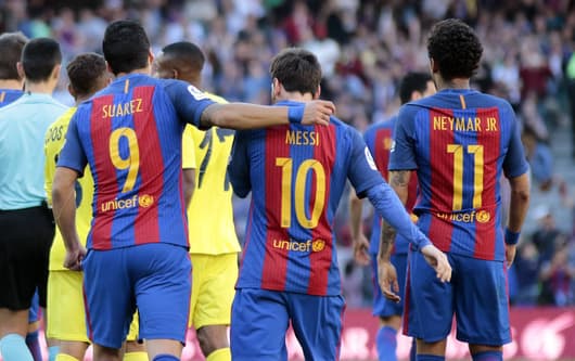 Lionel Messi, Luis Suarez, Neymar, MSN